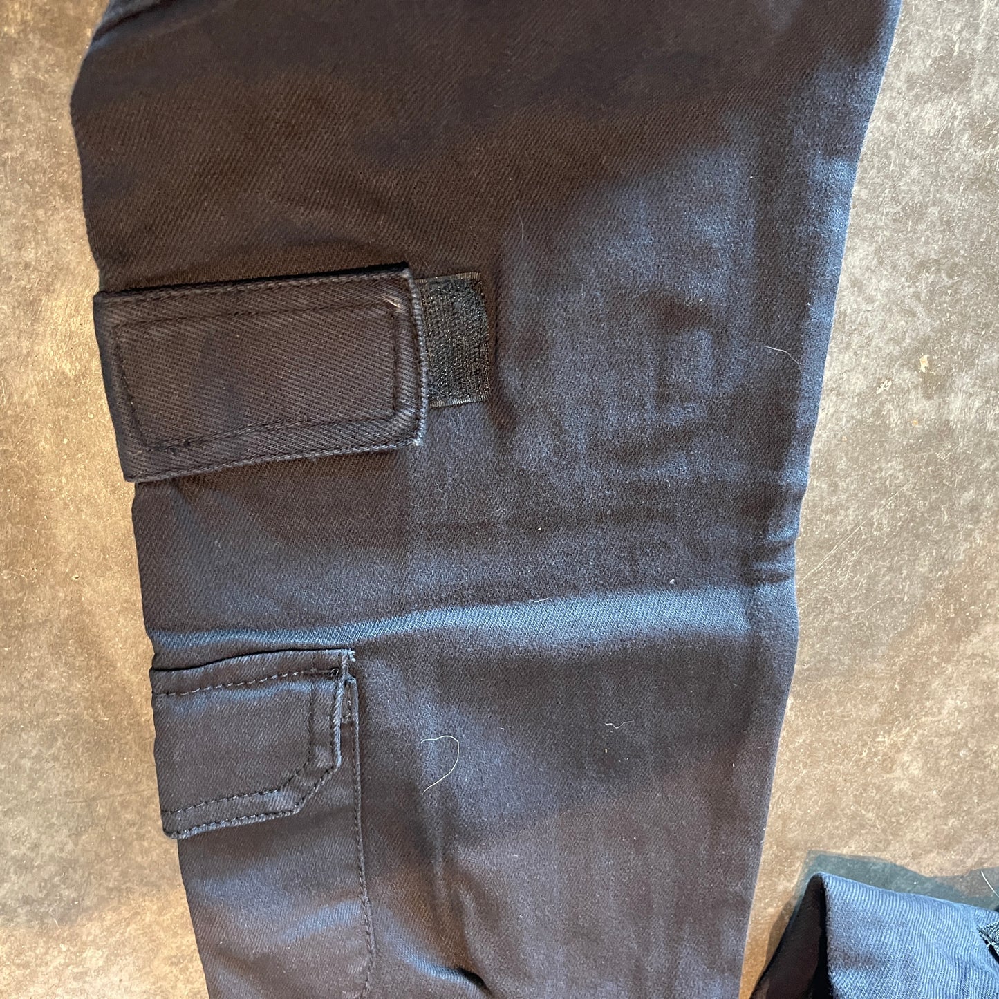 Handmade Black Tactical Stacked Cargo