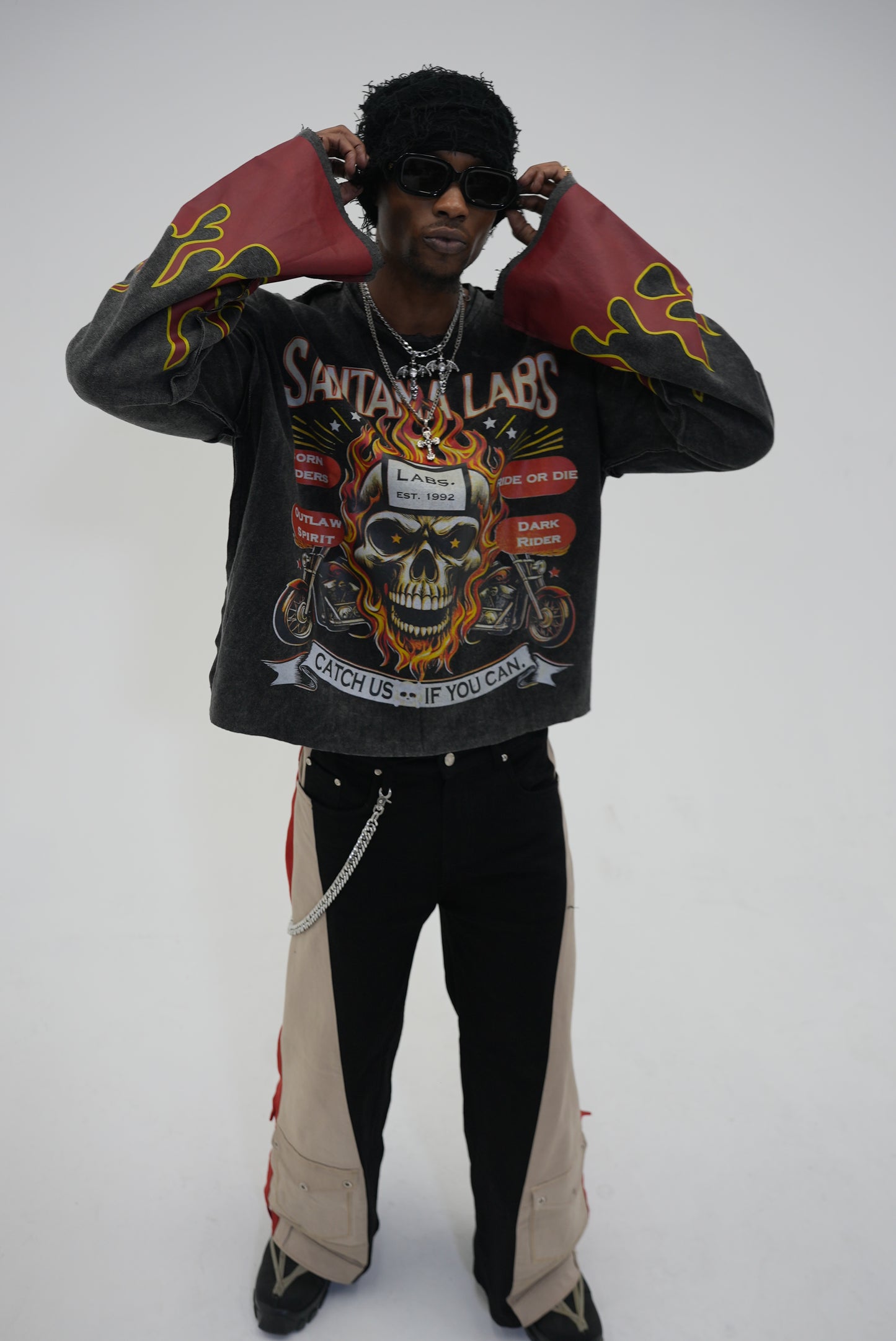 Cropped Ghost Tee