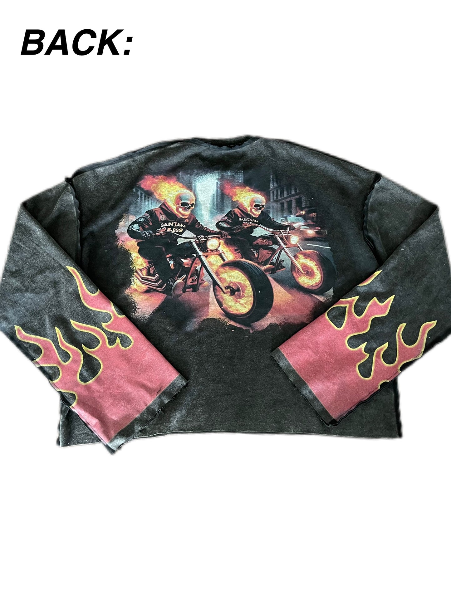 Cropped Ghost Tee