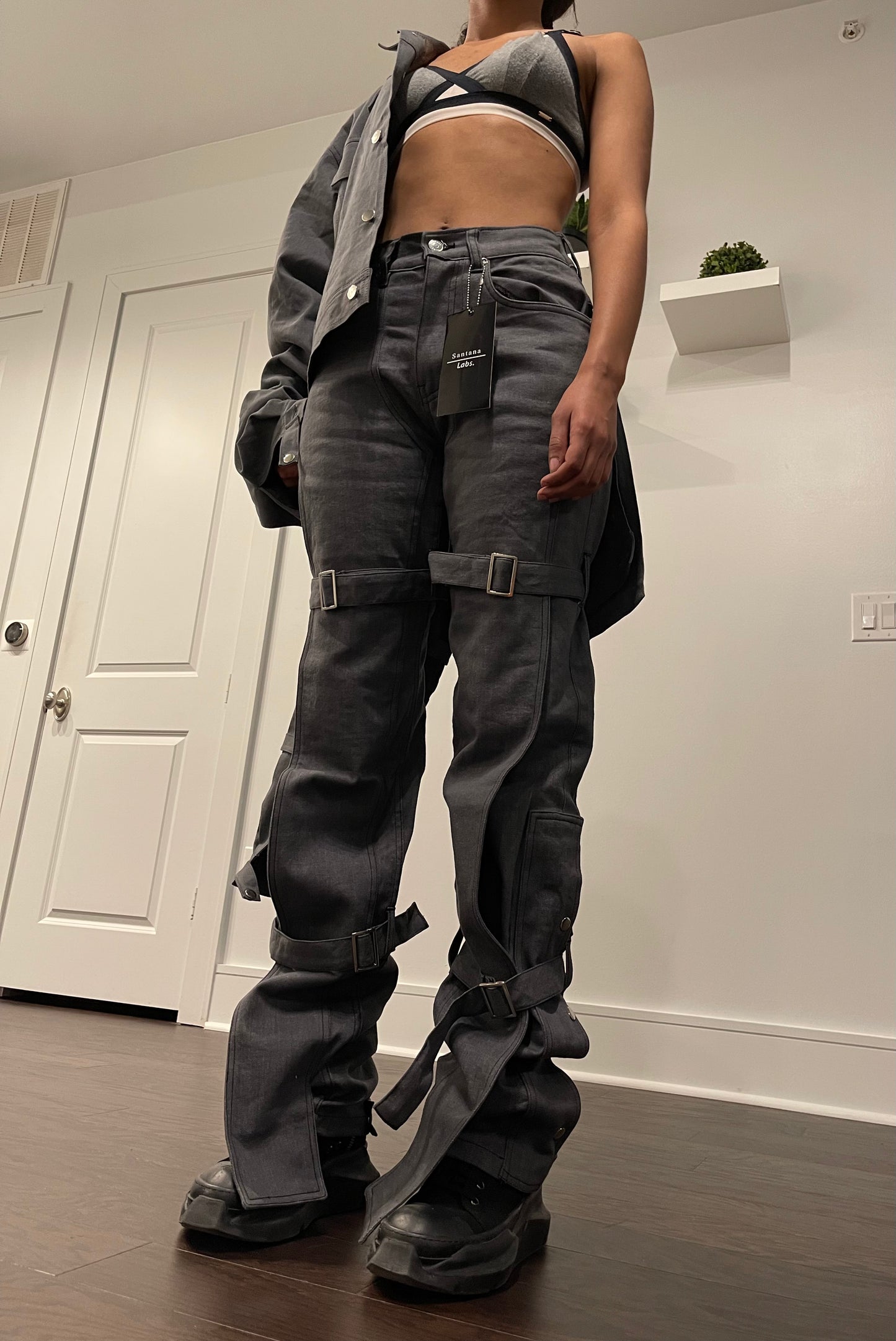 Anthracite Vintage Grey Layer Denim