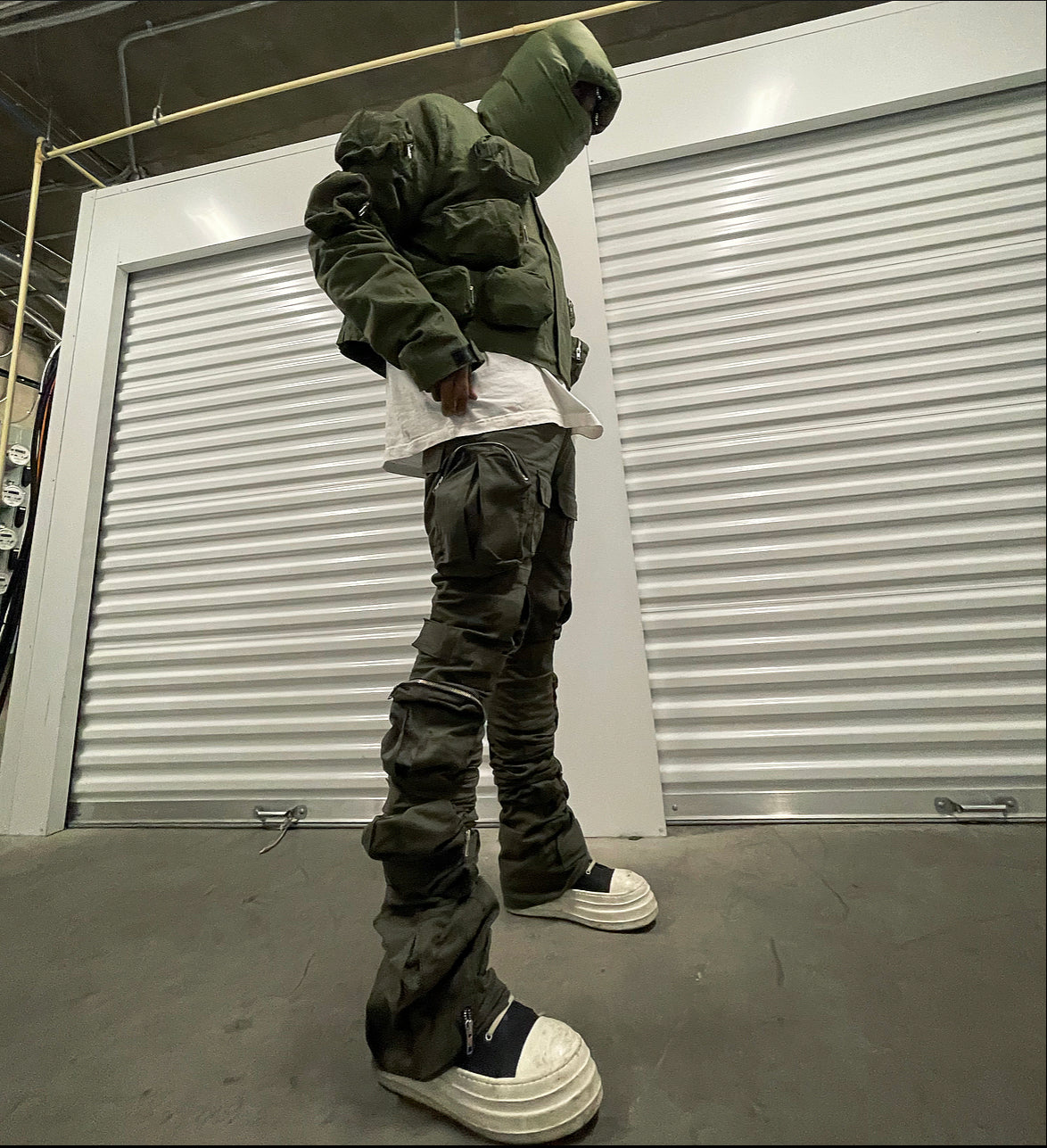 Olive 3D Stacked Cargo