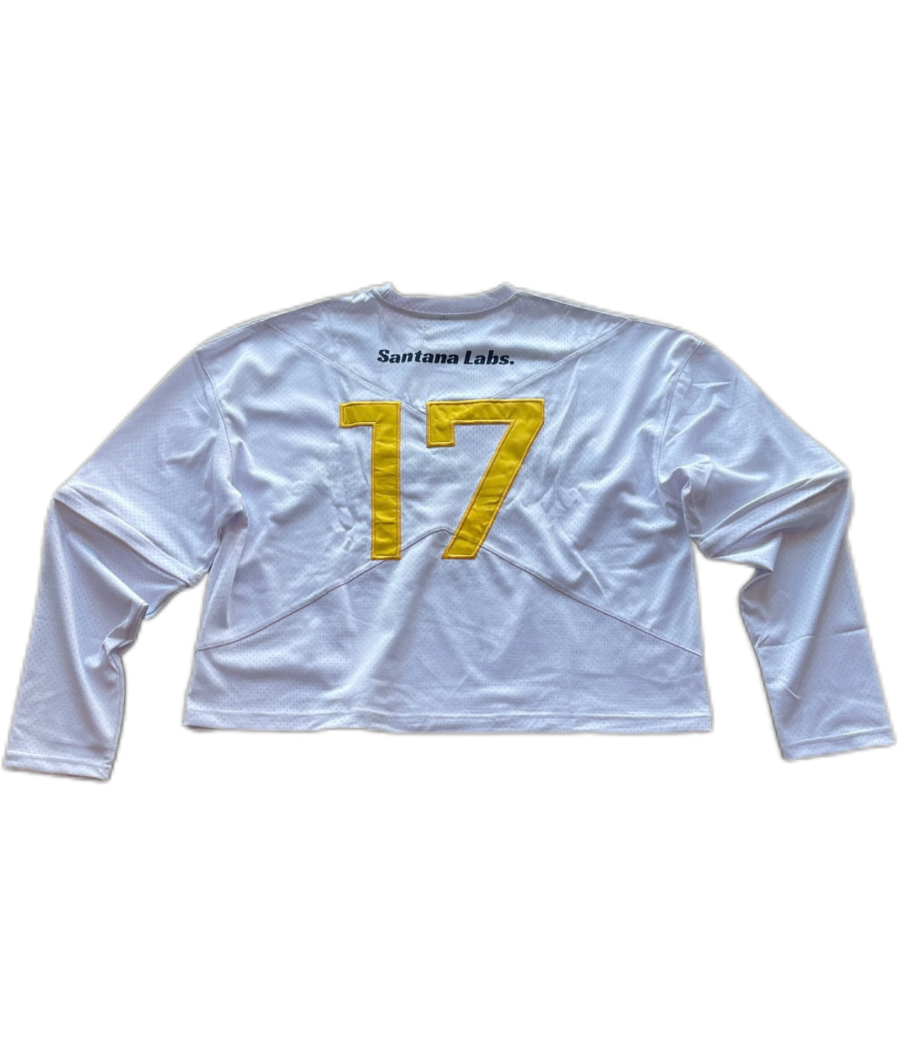 White Moto Jersey
