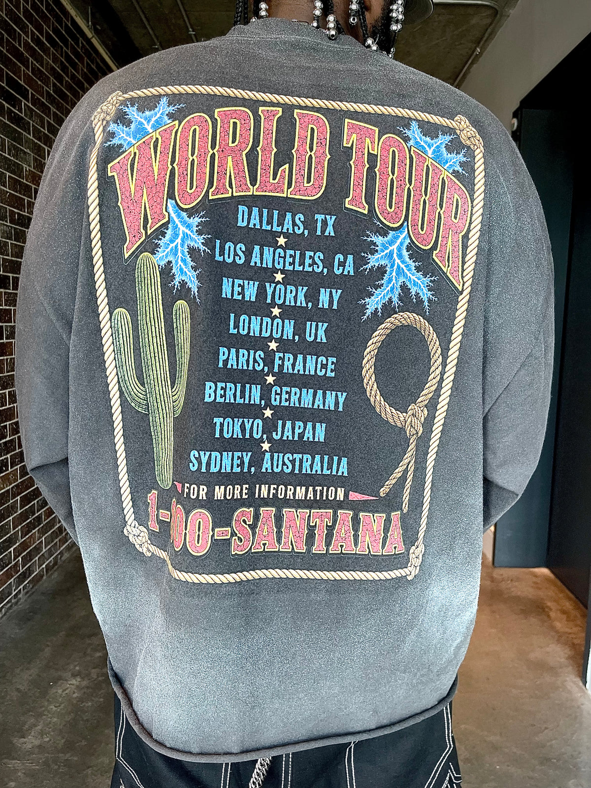 Cropped Rodeo Tour Tee