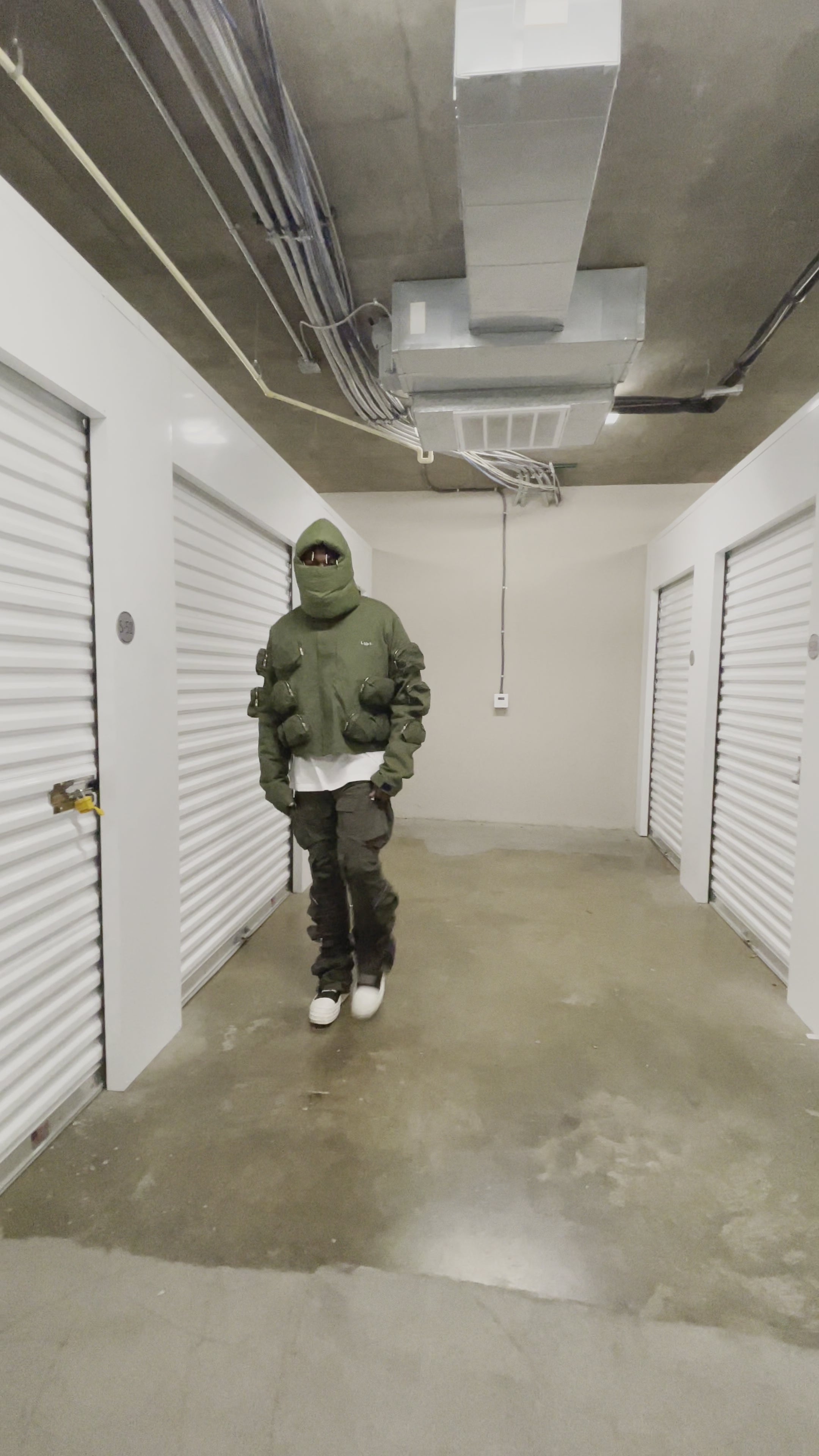 Olive 3D Stacked Cargo